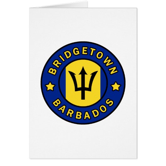 Bridgetown Barbados Cards (Front)