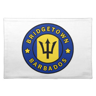 Bridgetown Barbados Cloth Placemat