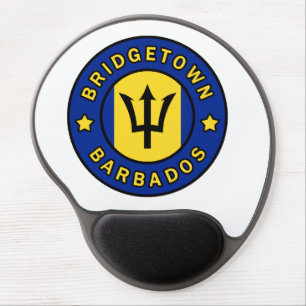 Bridgetown Barbados Gel Mouse Pad