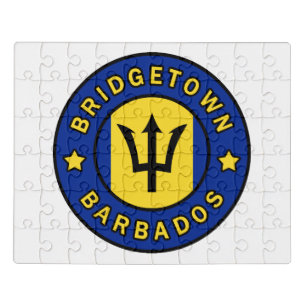 Bridgetown Barbados Jigsaw Puzzle