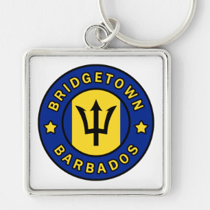 Bridgetown Barbados Keychain