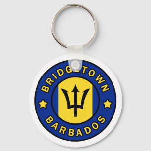 Bridgetown Barbados Keychain