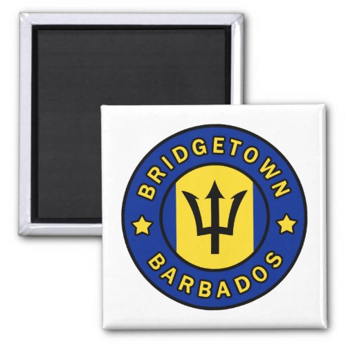Bridgetown Barbados Magnet