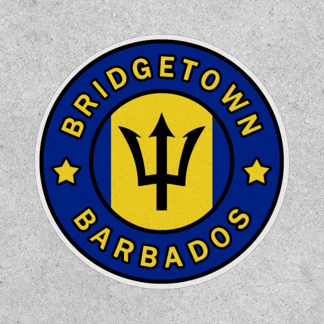 Bridgetown Barbados Patch (Front)