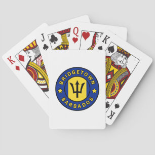 Bridgetown Barbados Poker Cards