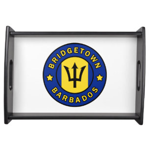 Bridgetown Barbados Serving Tray