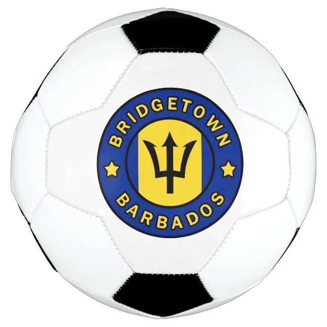 Bridgetown Barbados Soccer Ball (Front)
