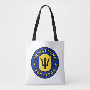 Bridgetown Barbados Tote Bag