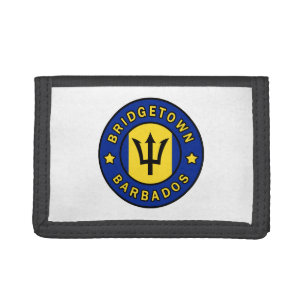 Bridgetown Barbados Tri-fold Wallet