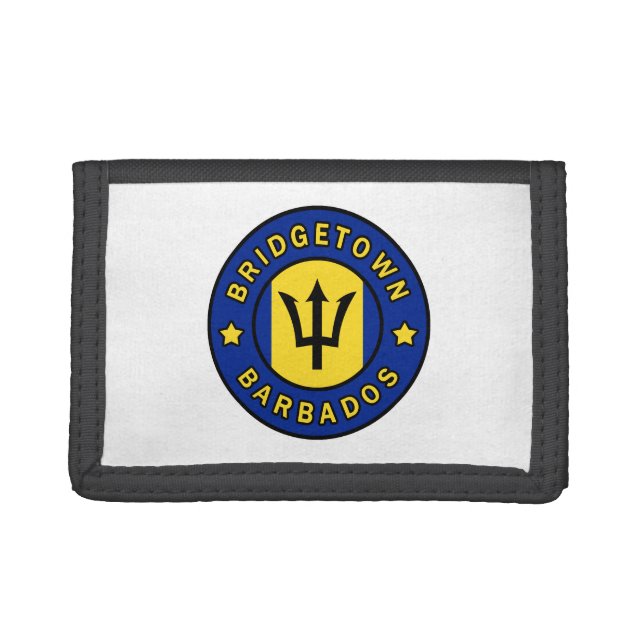 Bridgetown Barbados Trifold Wallet (Front)