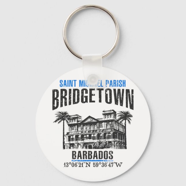 Bridgetown Keychain (Front)