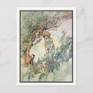Bridget's Fairies by Charles Robinson Postcard