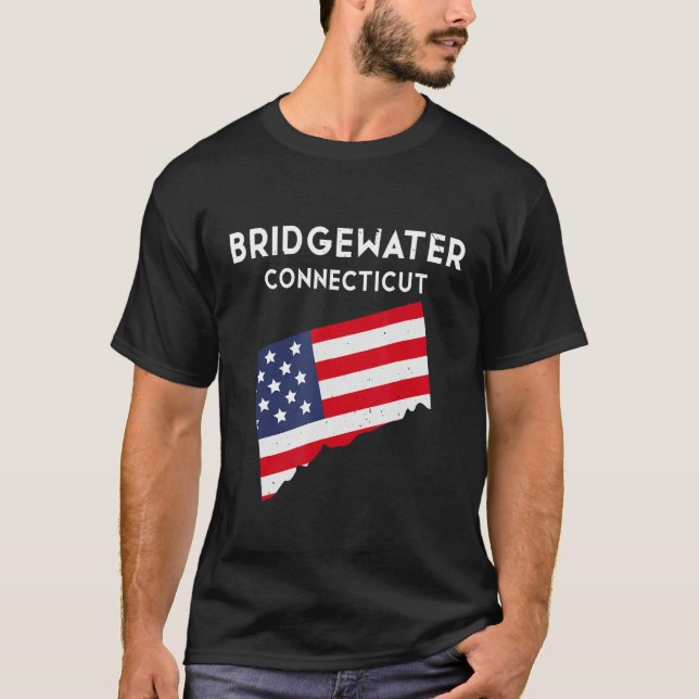 Bridgewater Connecticut USA State America Travel C T-Shirt (Front)