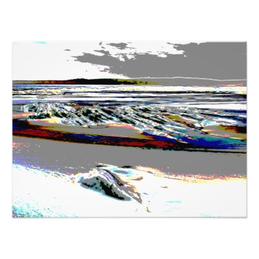Bridgewater N.S. Riser's Beach Abstract print Bridgewater N.S. Riser's Beach Abstract print