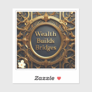 "Bridging the Gap" Sticker