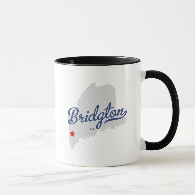 Bridgton Maine ME Shirt Mug (Right)