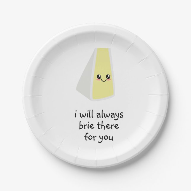 brie there paper plates (Front)