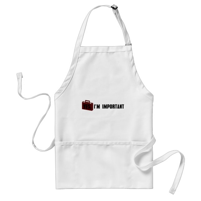 Briefcase Adult Apron (Front)