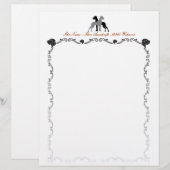 Briefpapier Doggen (Front/Back)