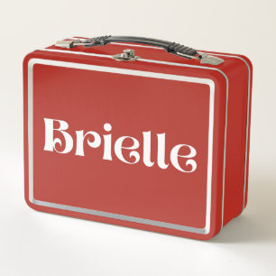 Brielle metal lunch box