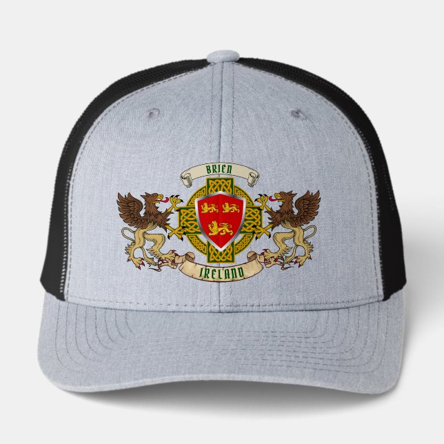 Brien/Bryan Irish Shield/Griffins Personalized (Front)