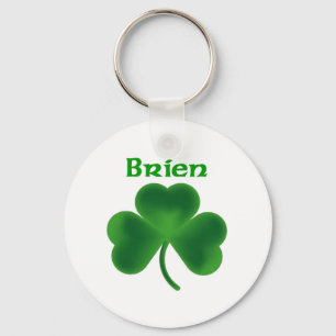 Brien Shamrock Keychain