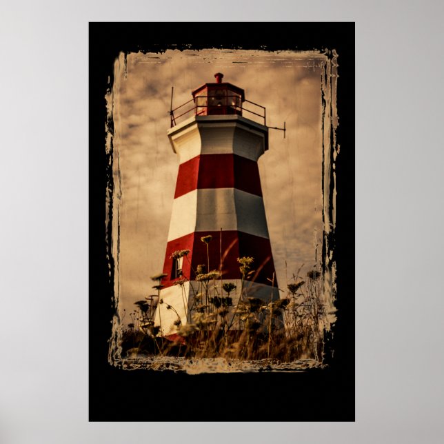 Brier Island LightHouse Poster (Front)