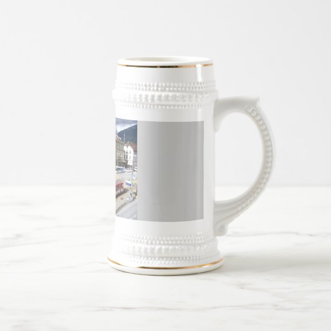 Brig station building beer stein (Right)