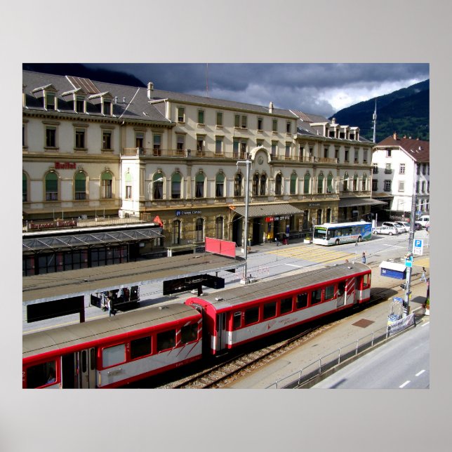 Brig station building poster (Front)