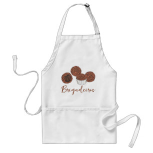 Brigadeiros Brazilian Chocolate Truffles Dessert Adult Apron