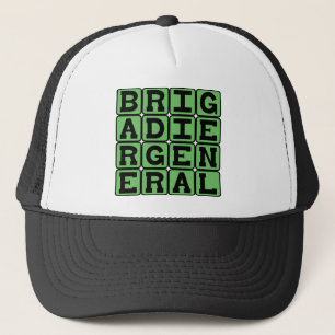 Brigadier General, Military Leader Trucker Hat