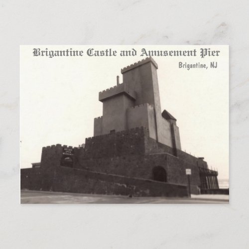 Brigantine Castle Postcard 3