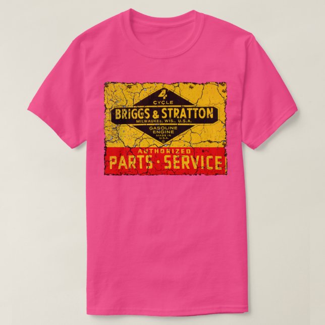 Briggs and Stratton small engines T-Shirt (Design Front)