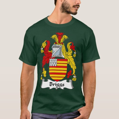 Briggs Coat of Arms  Family Crest T_Shirt