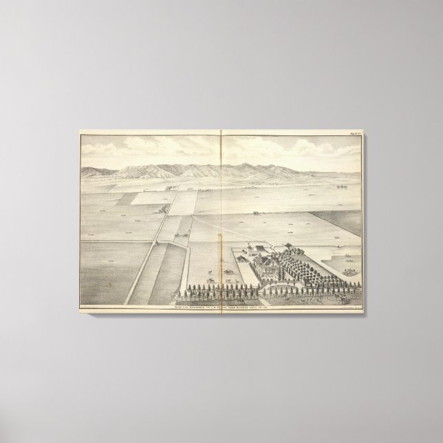 Briggs farm canvas print (Front)