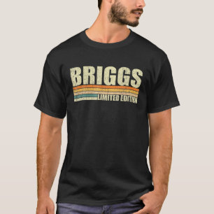 Briggs Gift Name Personalized Funny Retro Vintage T-Shirt