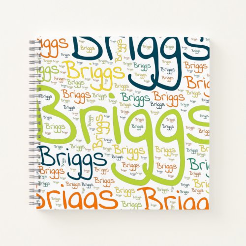 Briggs Notebook