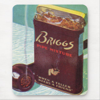 Briggs pipe mixture pipe tobacco mouse pad