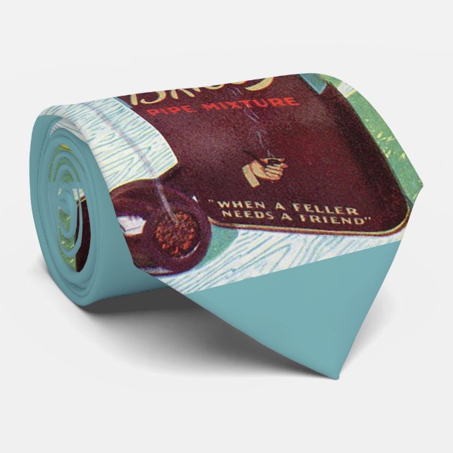 Briggs pipe mixture pipe tobacco  neck tie (Rolled)