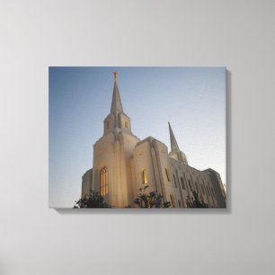 Brigham City Utah Temple #1 LDS Wall Art Canvas