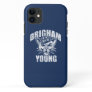 Brigham Young Cougar | Distressed iPhone 11 Case