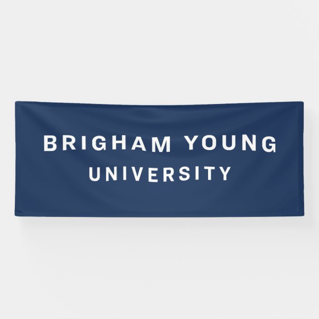 Brigham Young University Banner (Horizontal)