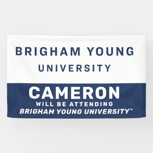 Brigham Young University Banner