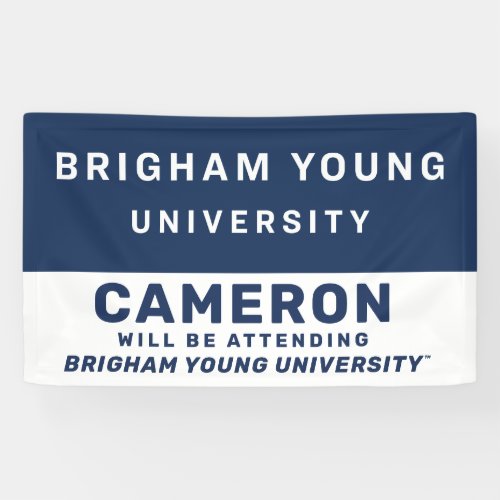 Brigham Young University Banner