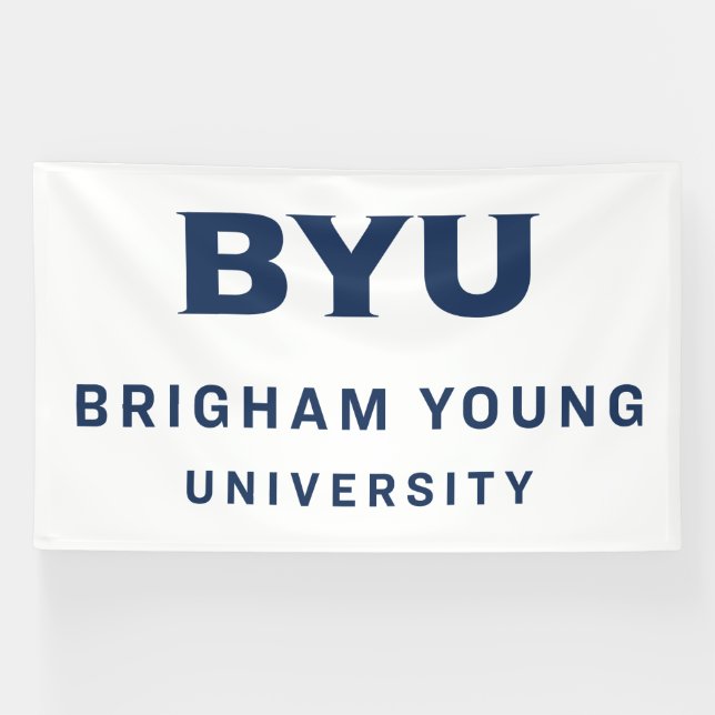 Brigham Young University Banner (Horizontal)