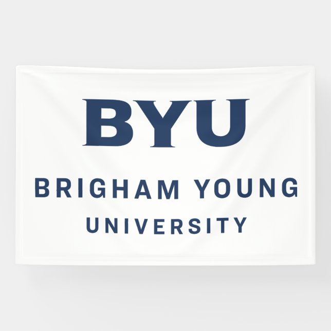 Brigham Young University Banner (Horizontal)