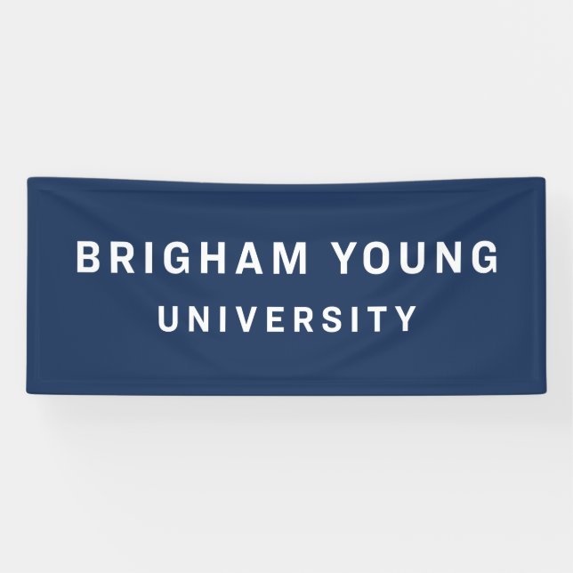 Brigham Young University Banner (Horizontal)