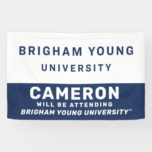 Brigham Young University Banner