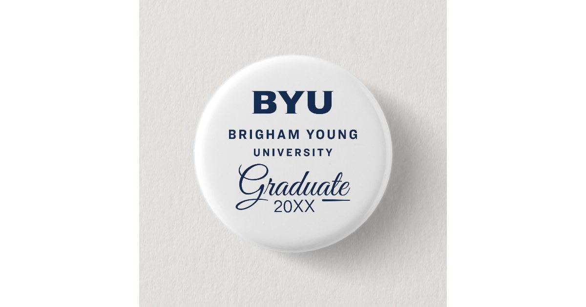 Brigham Young University Button | Zazzle