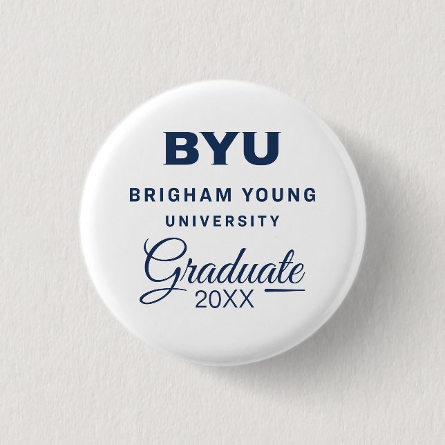 Brigham Young University Button (Front)